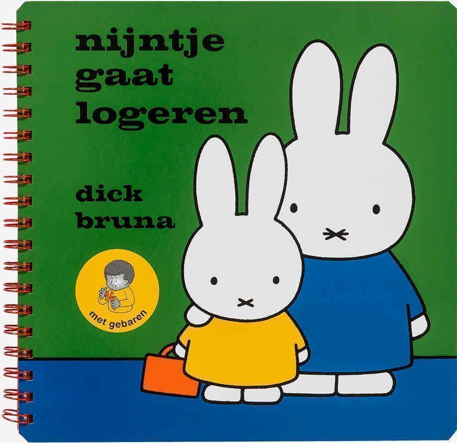 Miffy is going to sleep, with gestures is the first picture book with a well-known character to appear in this form