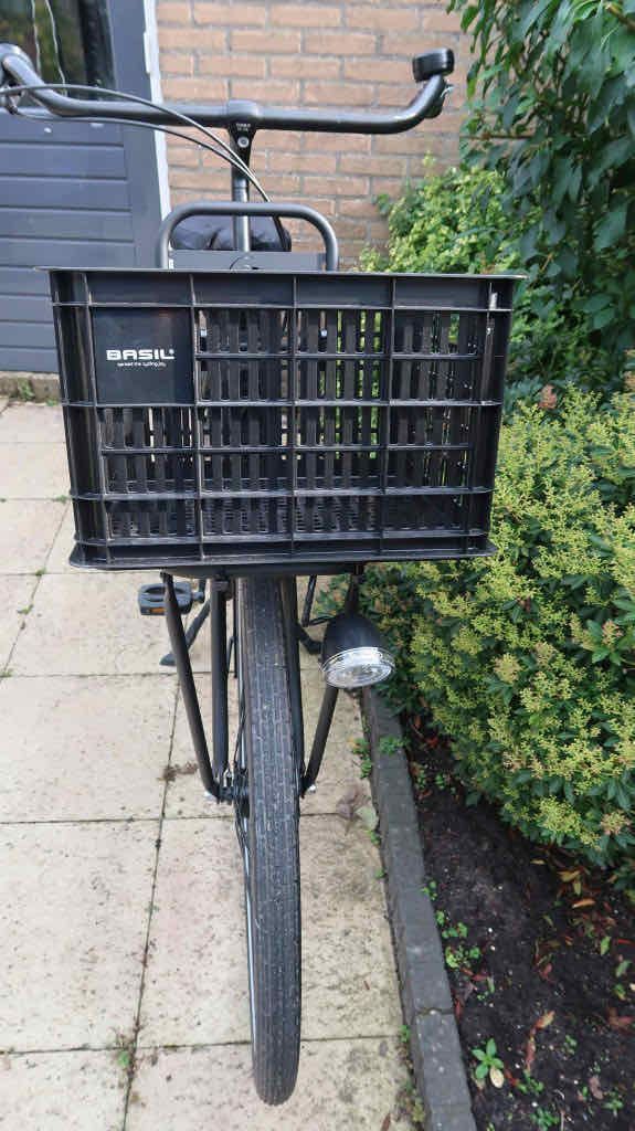 transport bike with crate